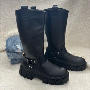 Men ASOS Design Chunky Calf Boots